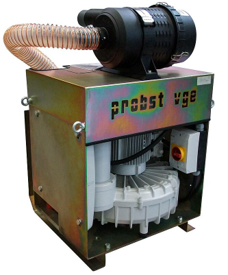 Вакуумная турбина Пробст для сортировки вибропресованных изделий для заводов по выпуску вибропресованной продукции